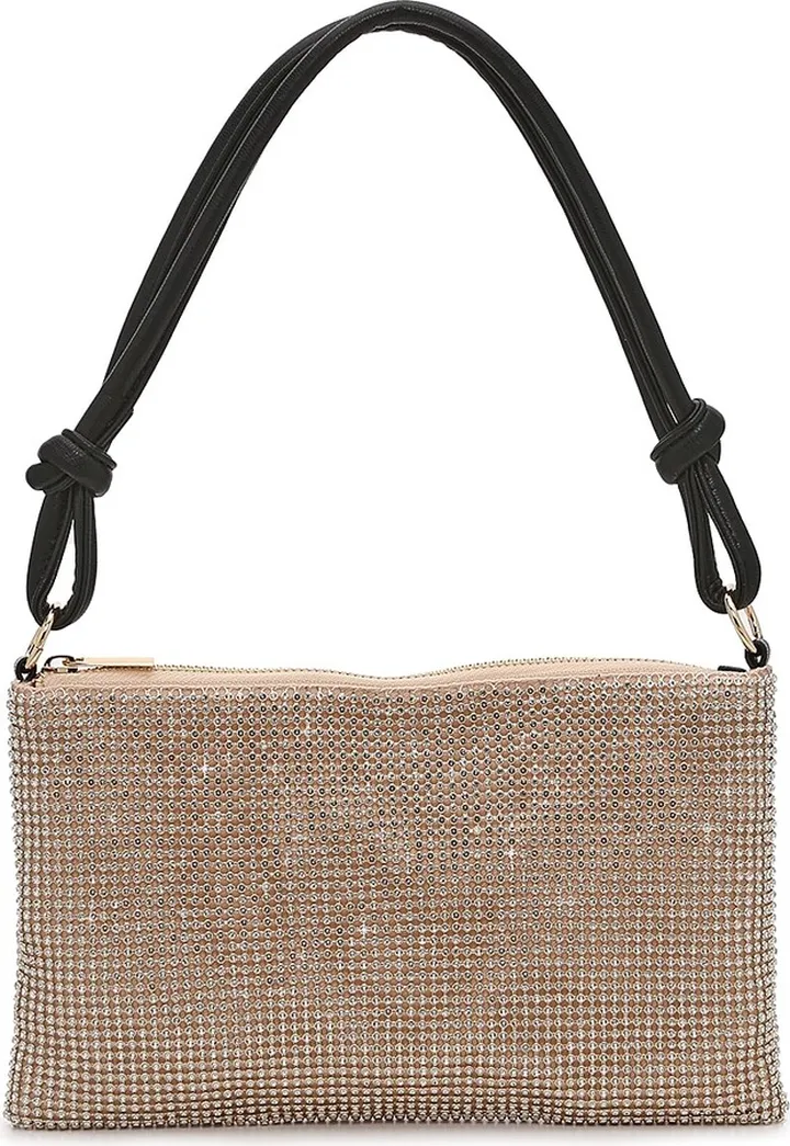 Mix No. 6 Crystal Mesh Shoulder Bag