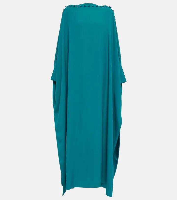 Mila crepe gown