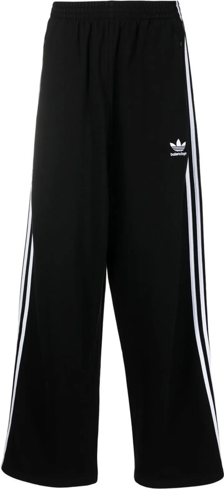 Wide-Leg Track Pants