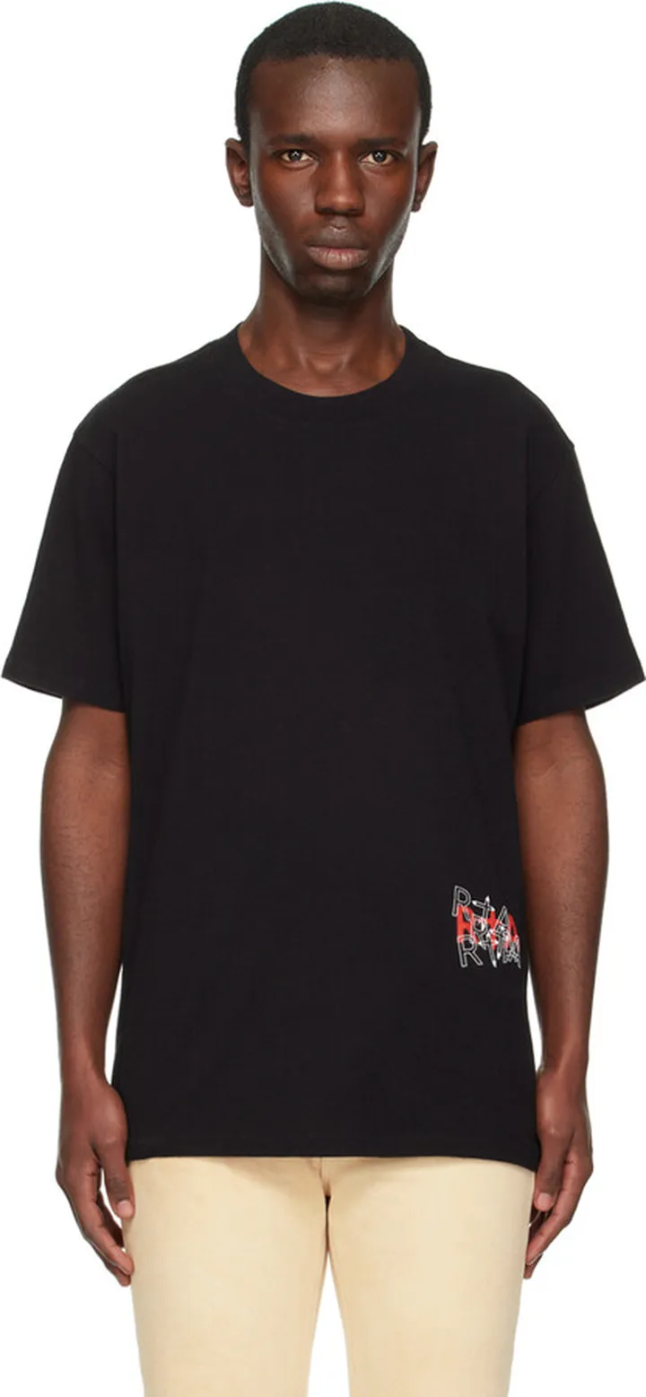 RtA Black Liam T-Shirt
