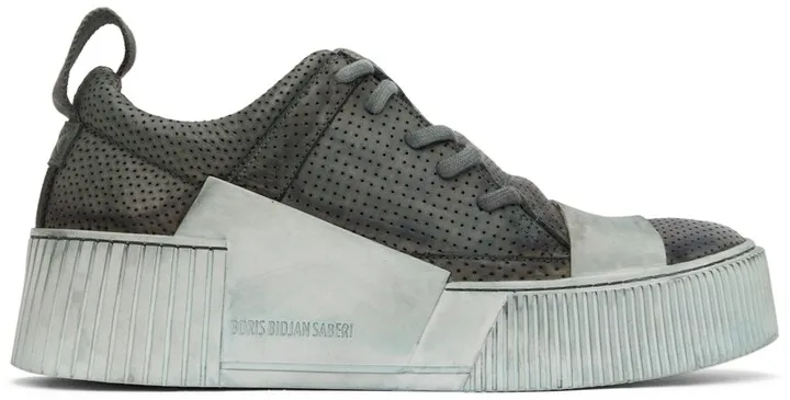 Boris Bidjan Saberi Grey Bamba 2.1 Sneakers