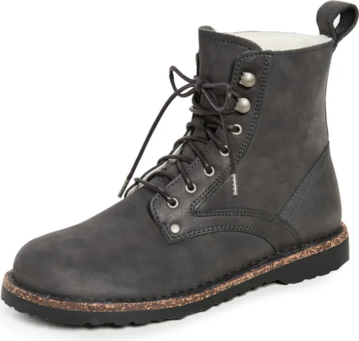 Birkenstock Bryson Shearling Combat Boots