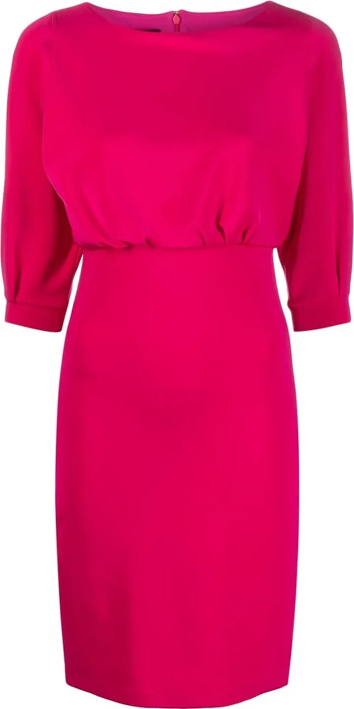 Three-Quarter Length Sleeves Dress