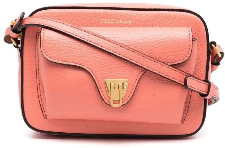 Beat grained crossbody bag