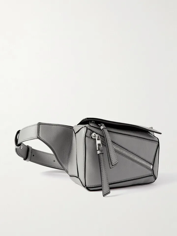 Puzzle Mini Leather Belt Bag
