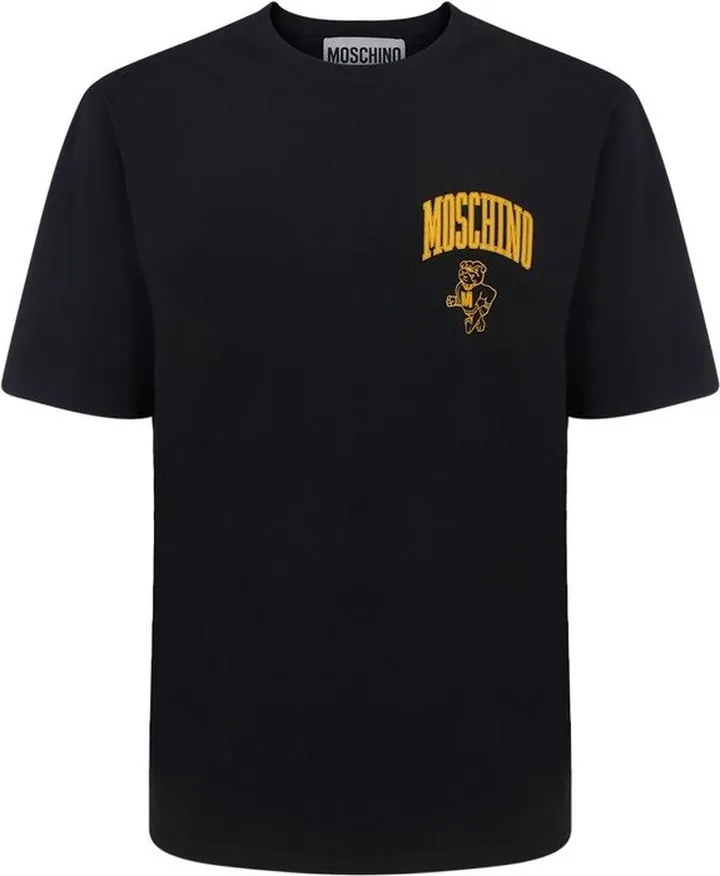Moschino Logo Printed Crewneck T-Shirt