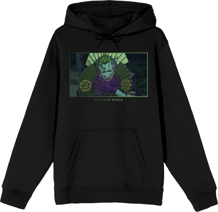 Batman Ninja Lord Joker Men’s Black Sweatshirt-XL