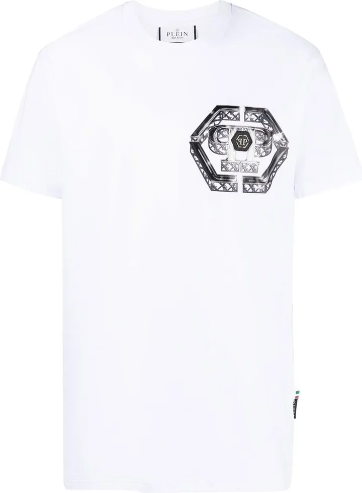 logo print T-shirt