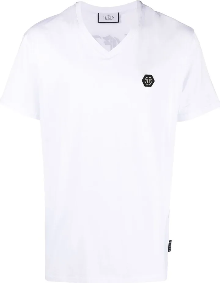 Gothic Plein V-neck T-shirt