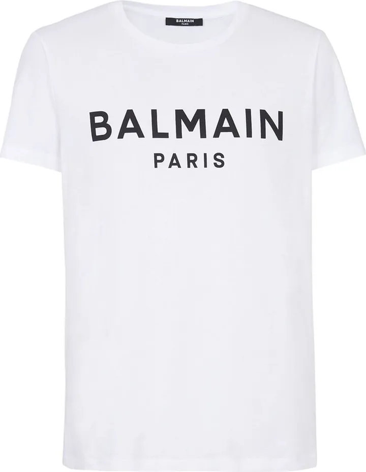 BALMAIN- Cotton T-shirt