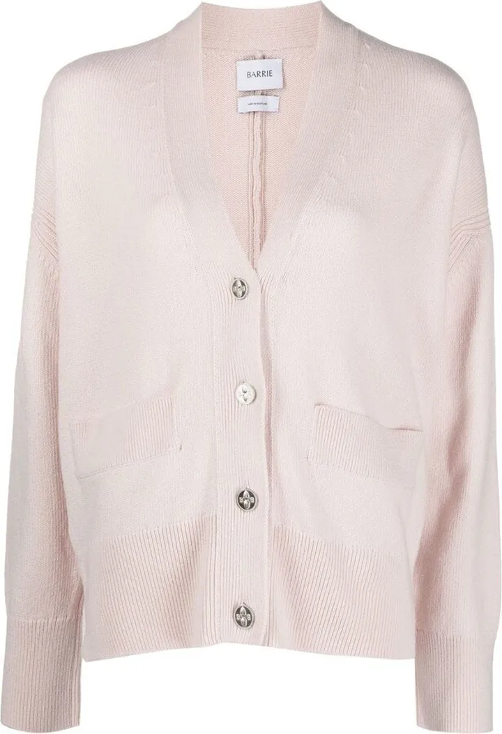 V-neck cashmere cardigan