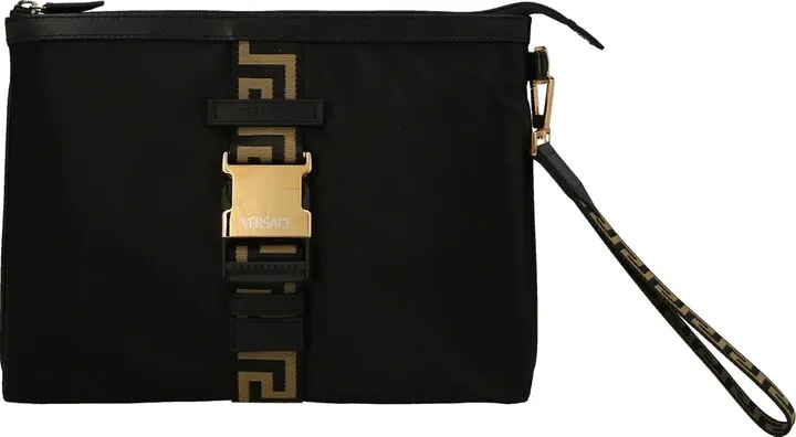 'greca' Clutch Bag
