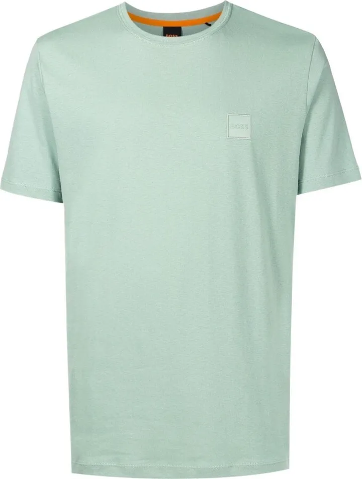 crew-neck logo-patch T-shirt