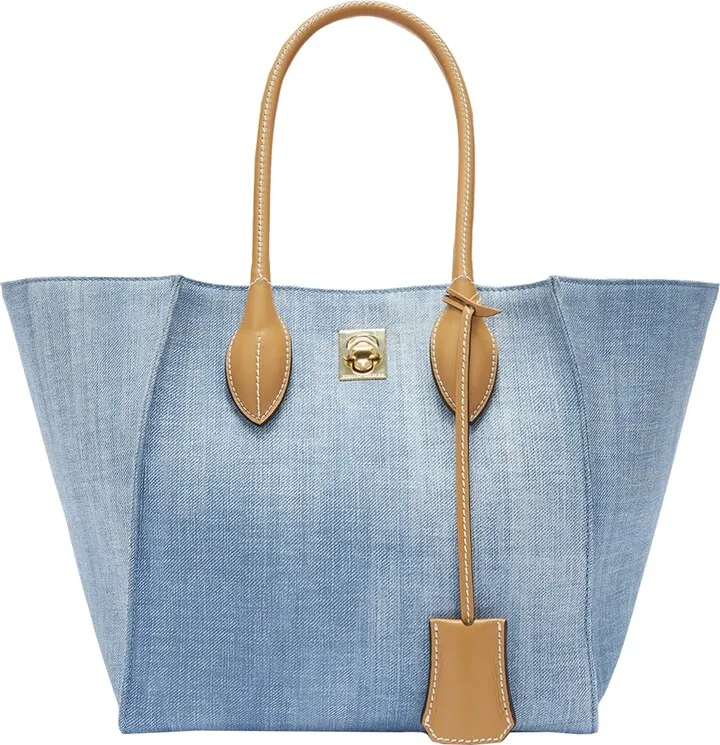 Maggie Bag In Blue Denim