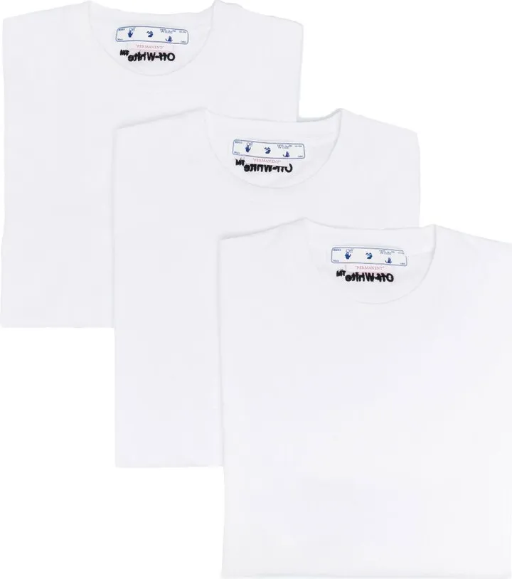 White For All Triple Pack Cotton T-Shirts