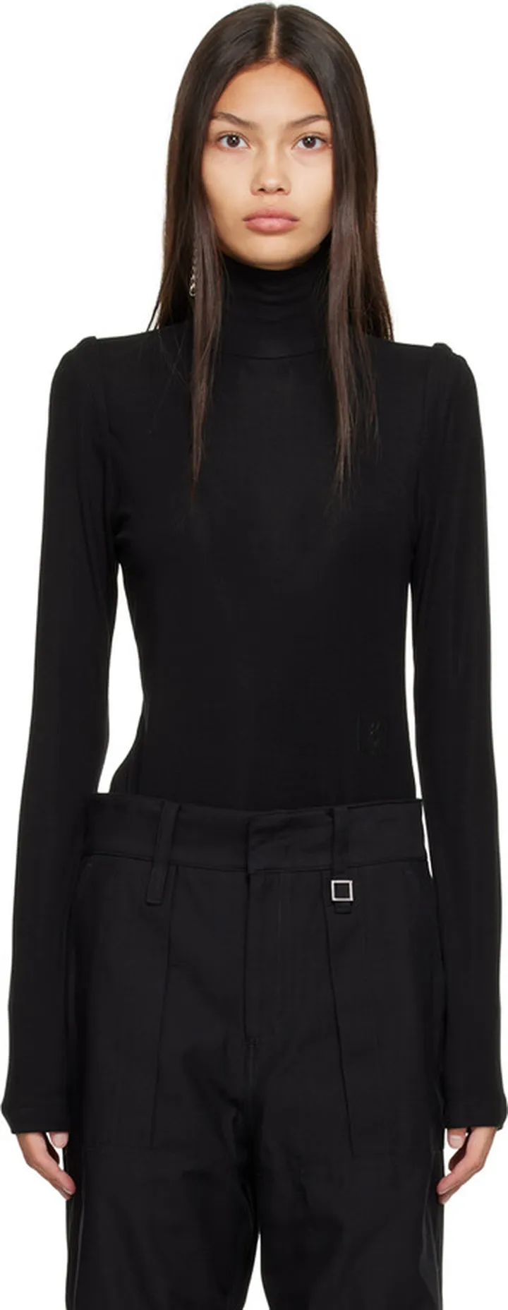 Wooyoungmi Black Polar Turtleneck