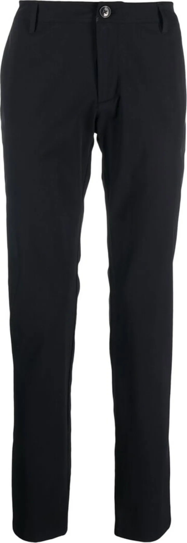 Mid-Rise Tapered-Leg Trousers