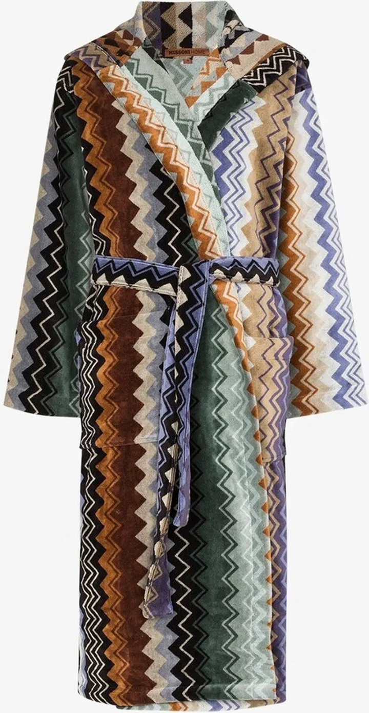 Giacomo Hooded Cotton Robe