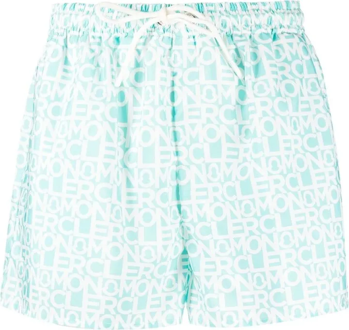 Logo-Print Drawstring Shorts