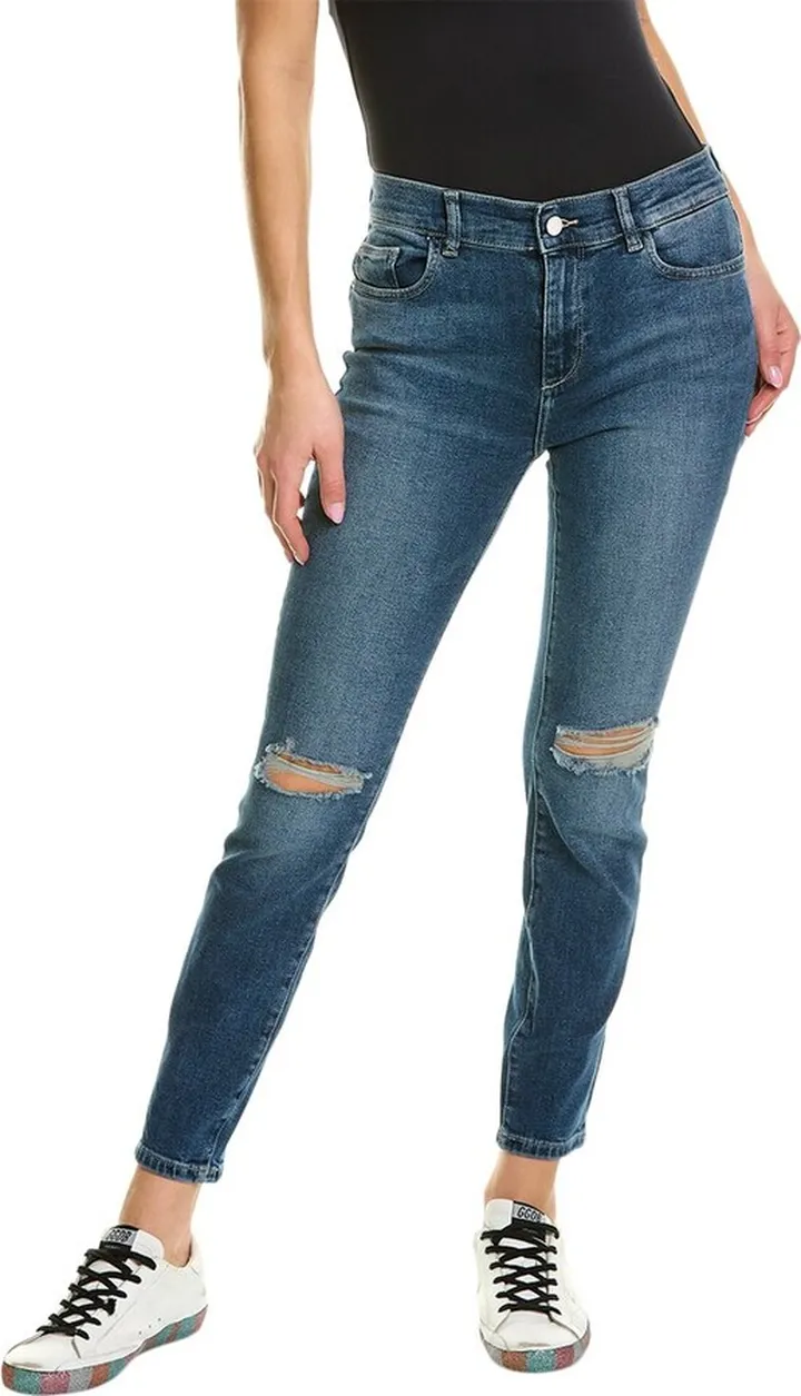Dl1961 Florence Mid Distressed Skinny Jean