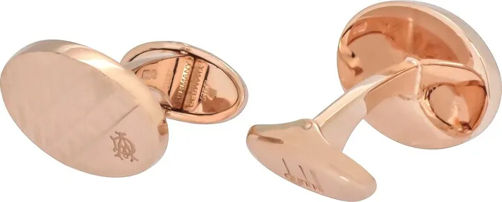 Dunhill Modernist Gold Plated Sterling Silver Cufflinks 18FUS8214040TU