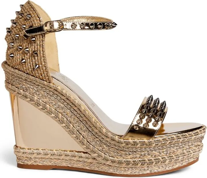 Christian Louboutin Madmonica Espadrille Wedge Sandals 120