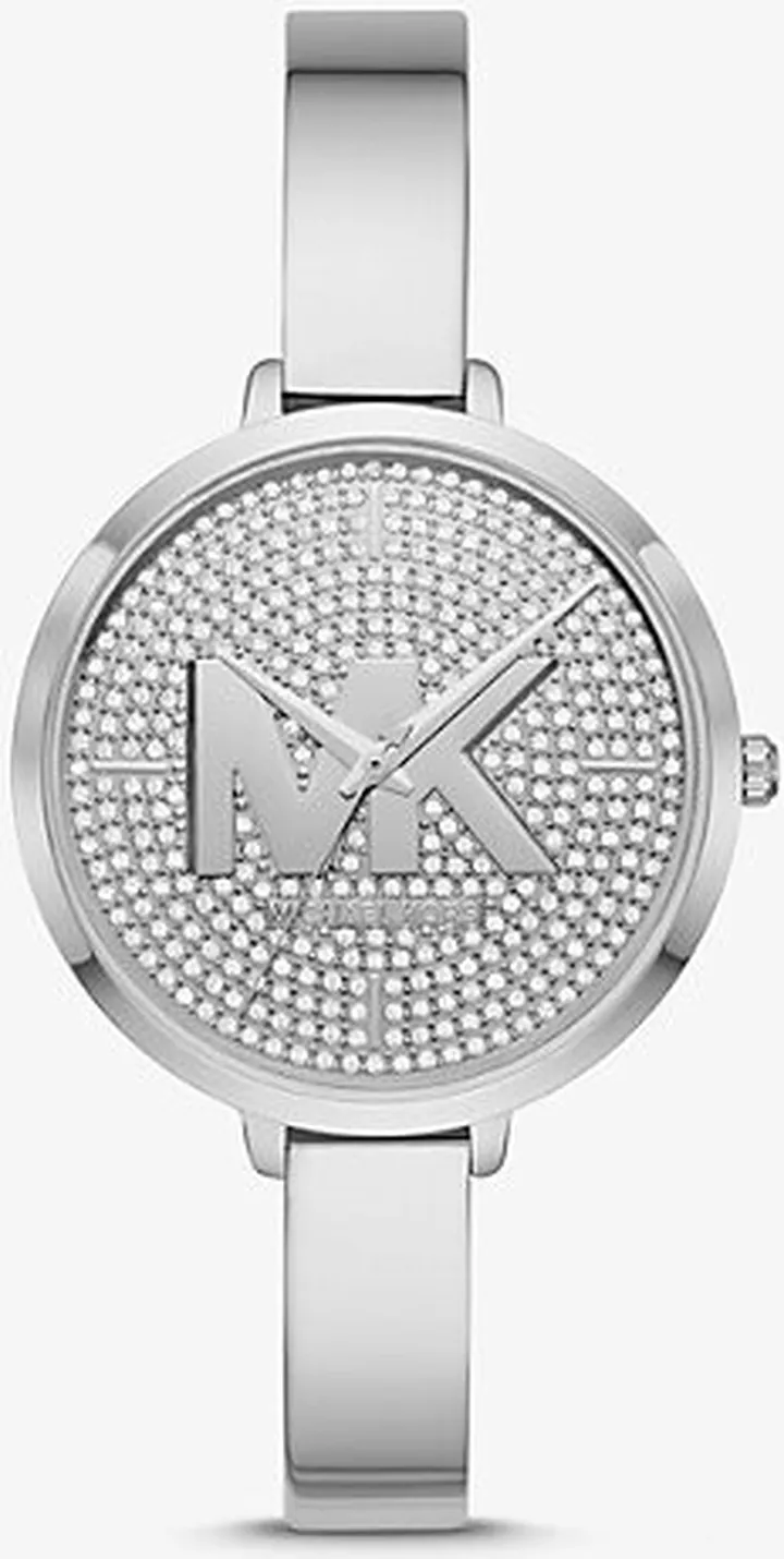 Charley Pavé Silver-Tone Watch