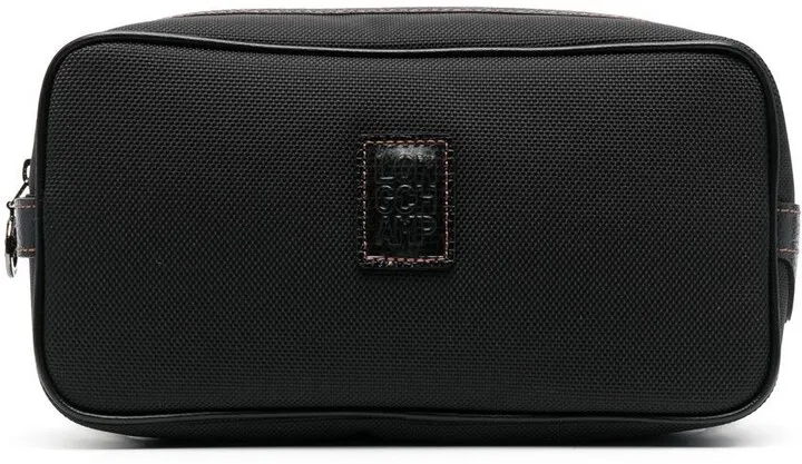 Logo-Patch Wash Bag