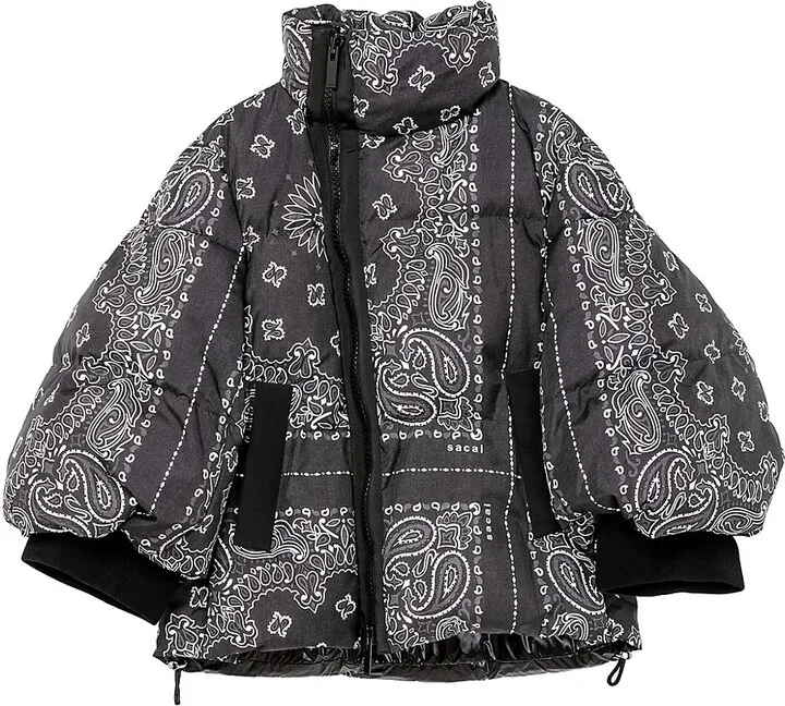 Bandana-Print Puffer