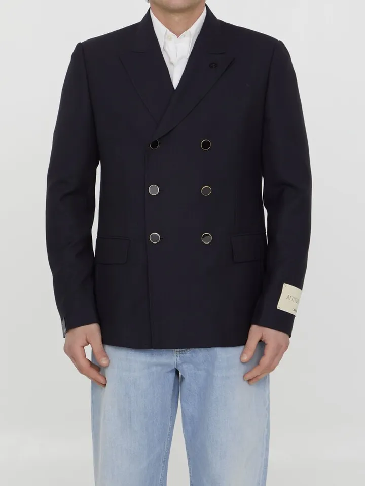 Double-breasted Wool Jacket