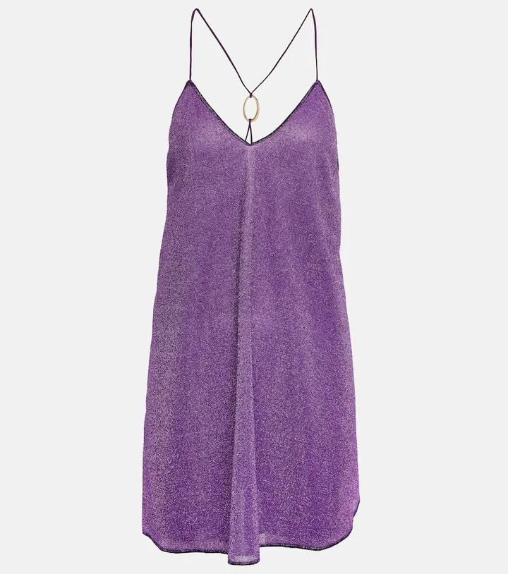 Lumiere V-neck minidress