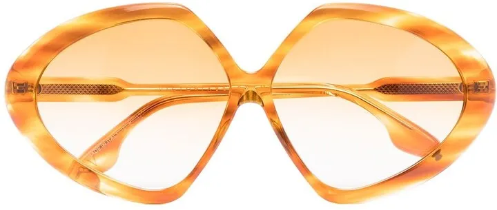 Butterfly oversized sunglasses