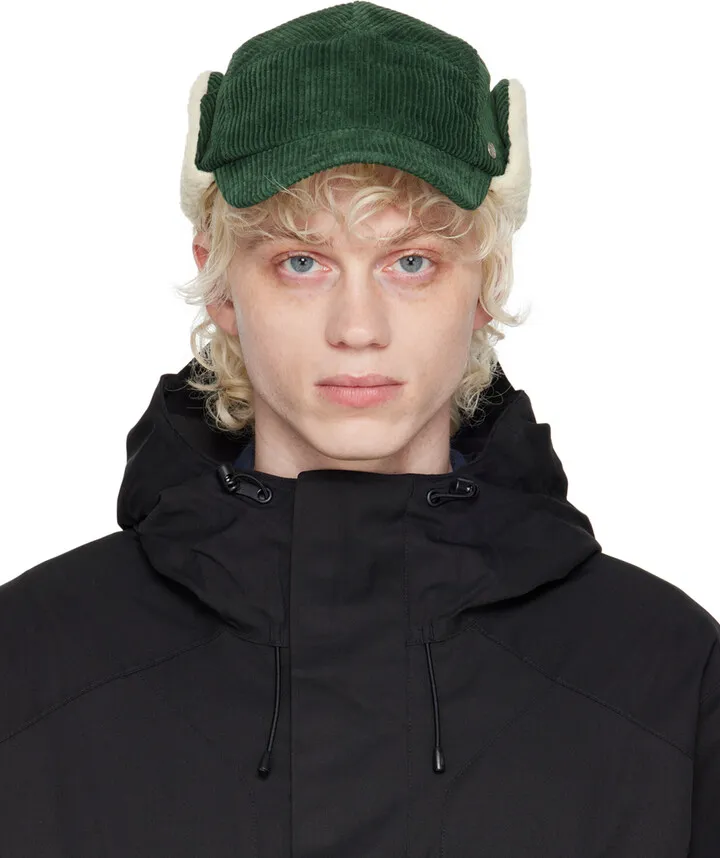 Paul Smith Green Flap Cap