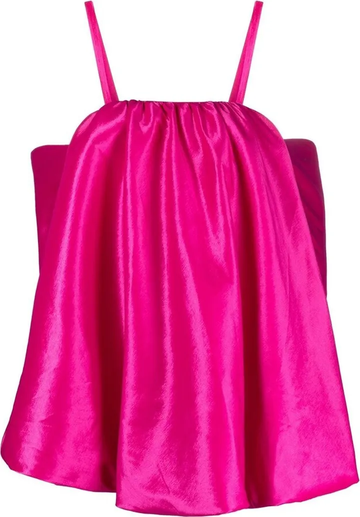 Karen bow.detail mini dress