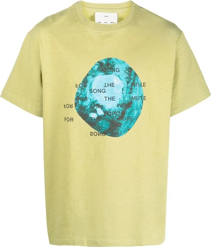 graphic-print cotton T-shirt