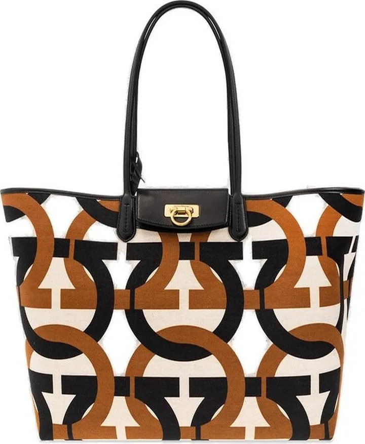 Salvatore Ferragamo Gancini Tote Bag