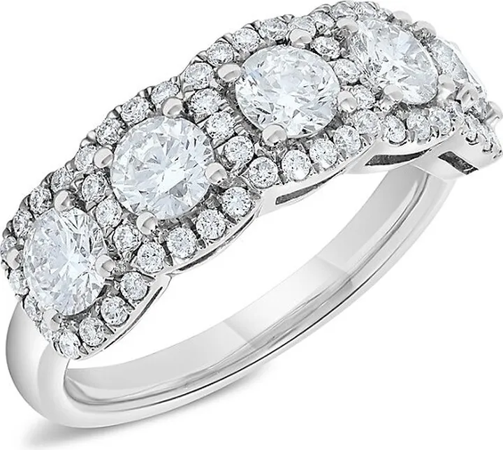 14K White Gold & 2.00 TCW Diamond Ring