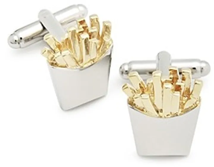 Link Up French Fries Cufflinks