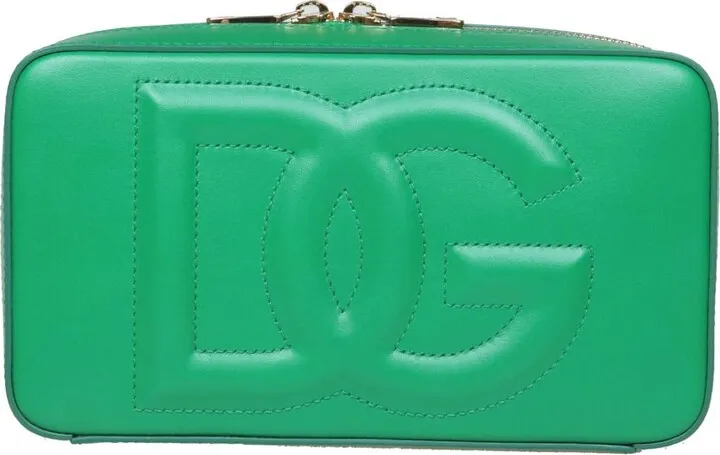Case Bedroom Bag In Smooth Green Calfskin