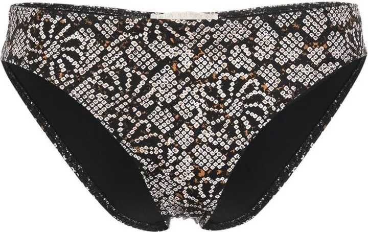 Floral-Print Bikini Bottoms
