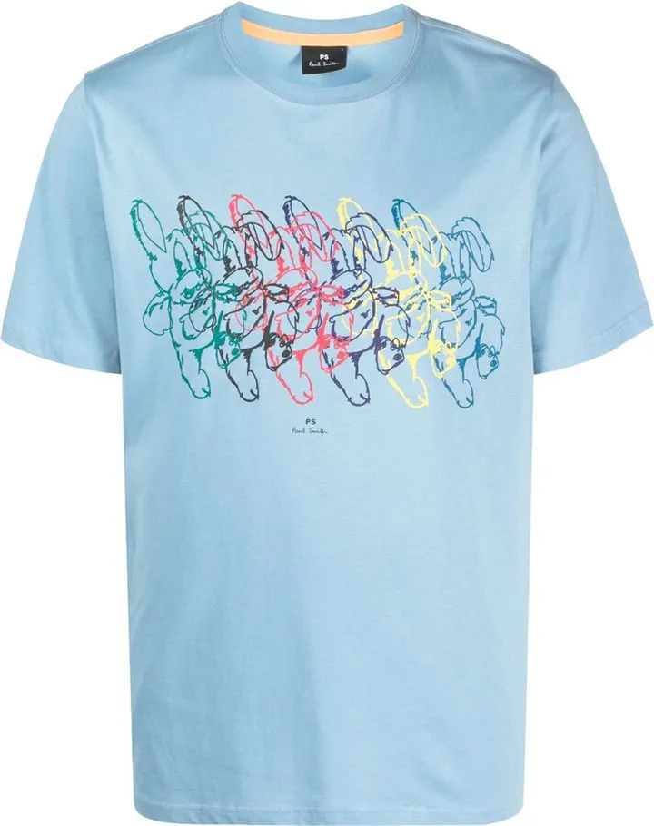 graphic-print cotton T-shirt
