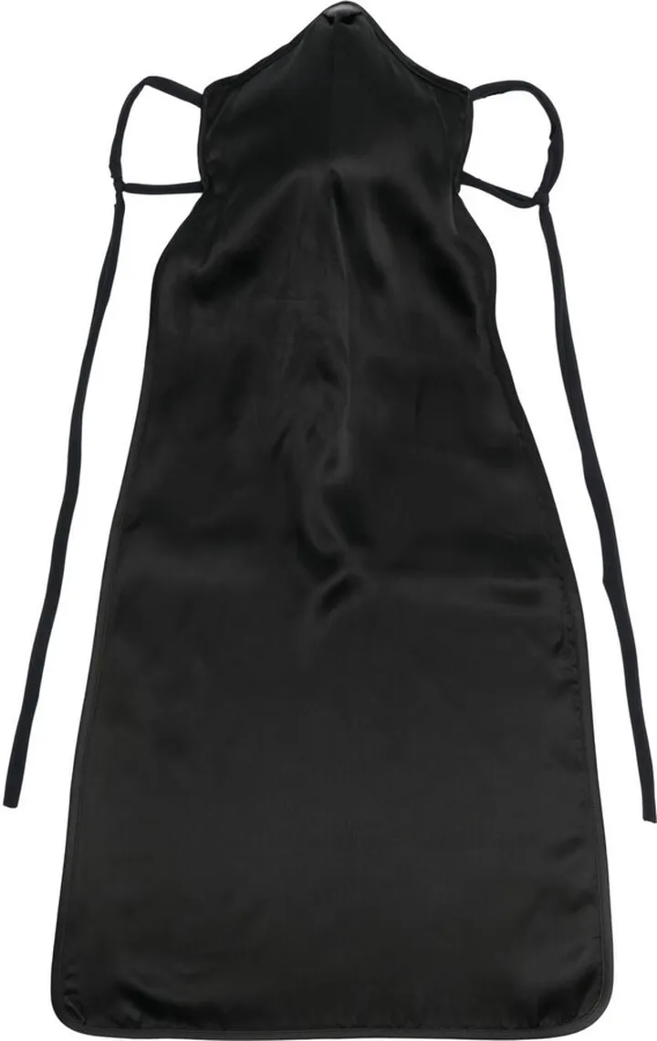 Drape-Detail Face Mask