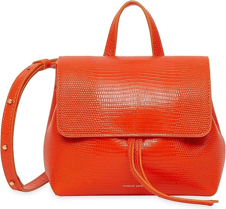 Mini Soft Lady Stamped Leather Bag