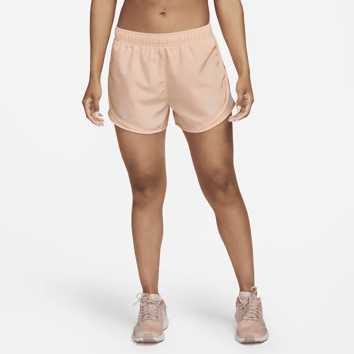 Nike Women's Tempo Brief-Lined Running Shorts in Pink