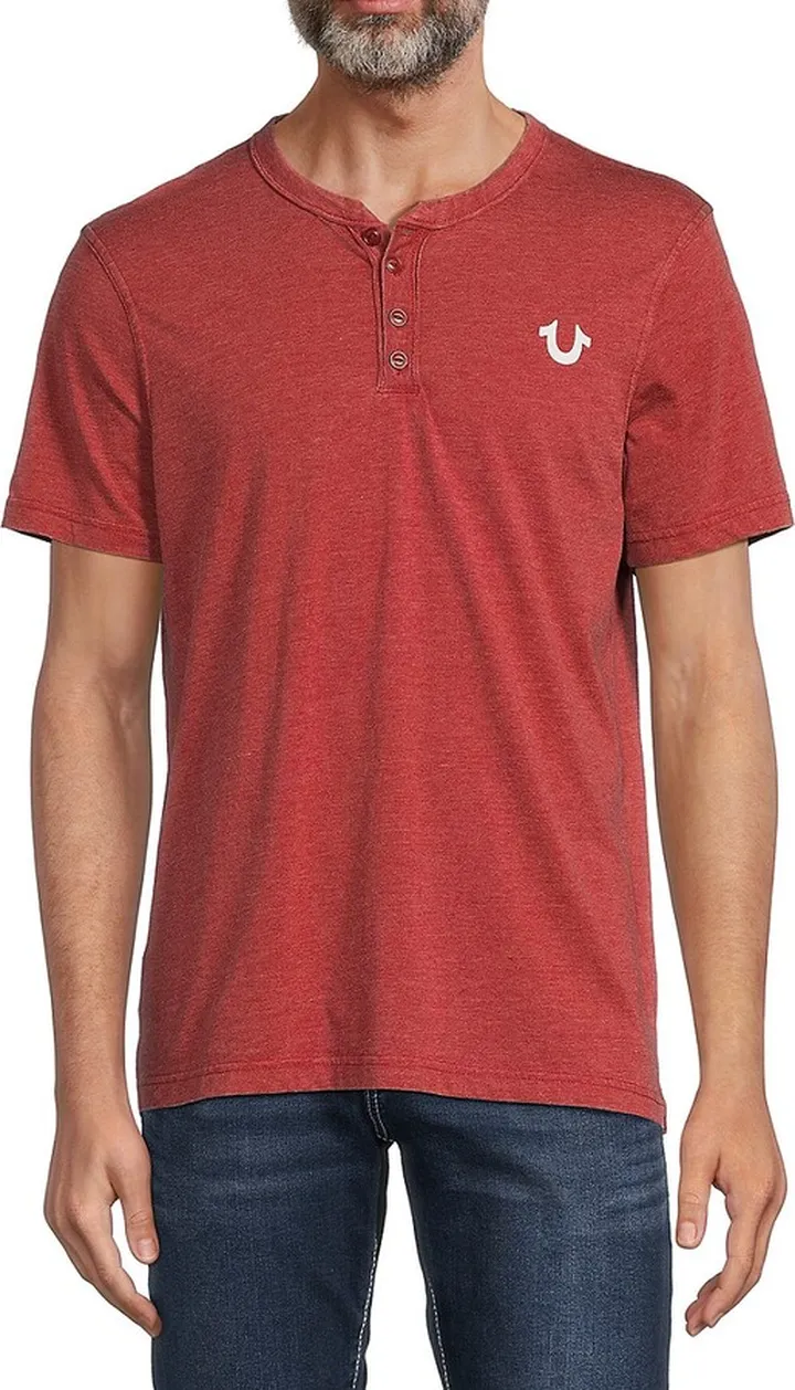 Logo Heathered Henley