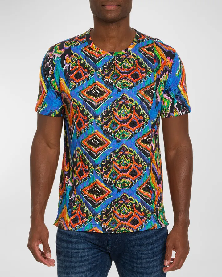 Men's Alien Mask Graphic T-Shirt