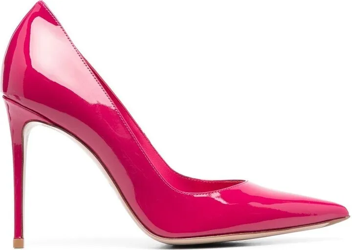 Eva 120mm patent-leather pumps