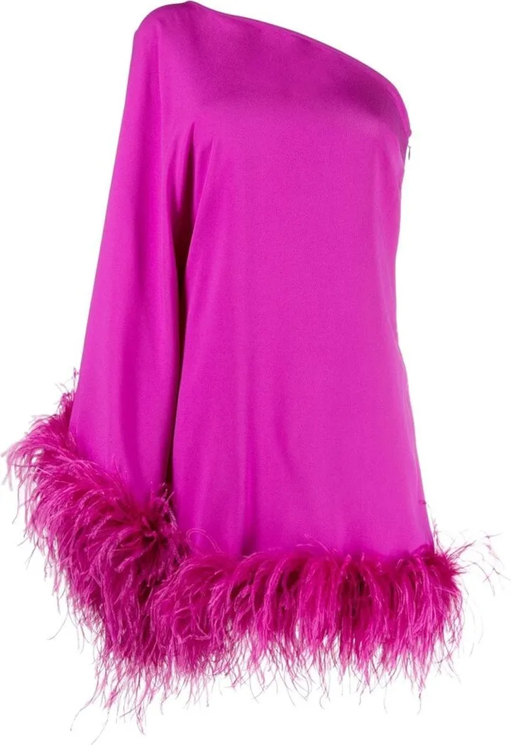 Piccolo Ubud one-shoulder mini dress