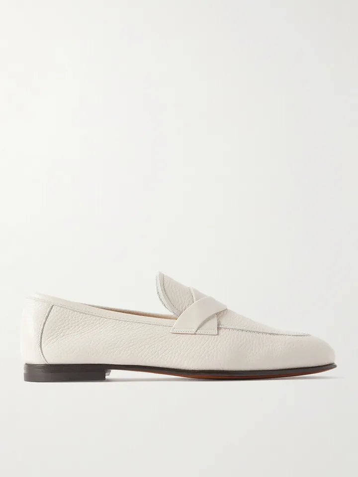 Sean Full-Grain Leather Loafers