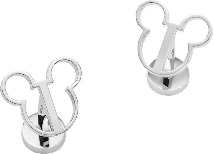 Disney Mickey Mouse Silhouette Cut-Out Cufflinks